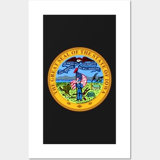 Iowa Coat of Arms Posters and Art